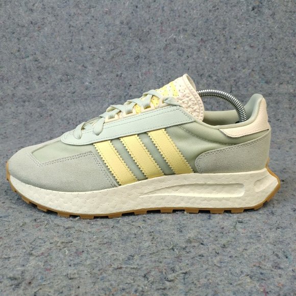 Adidas Retropy E5 Linen Green Womens Running Shoes Size 11 Sneakers GW9419 - Picture 1 of 9